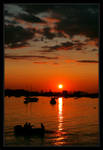Sunset Marina by B30wuLf
