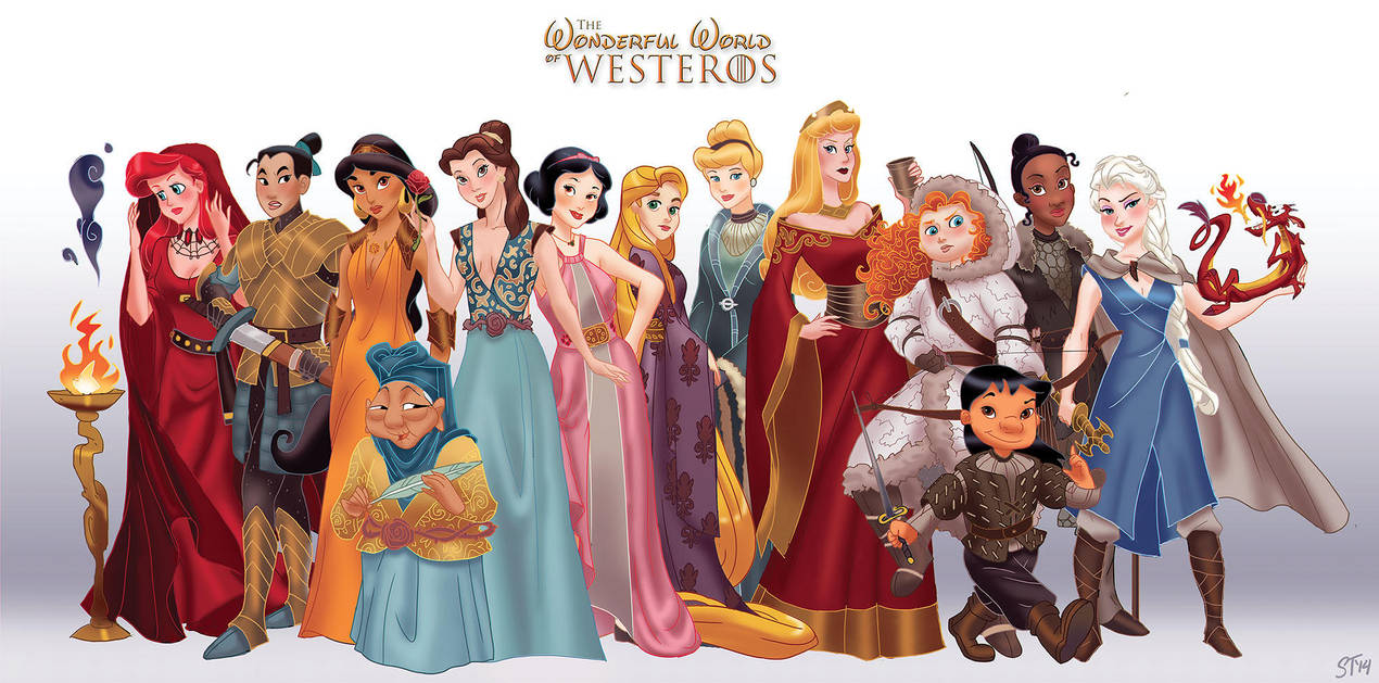 disney princesses as game