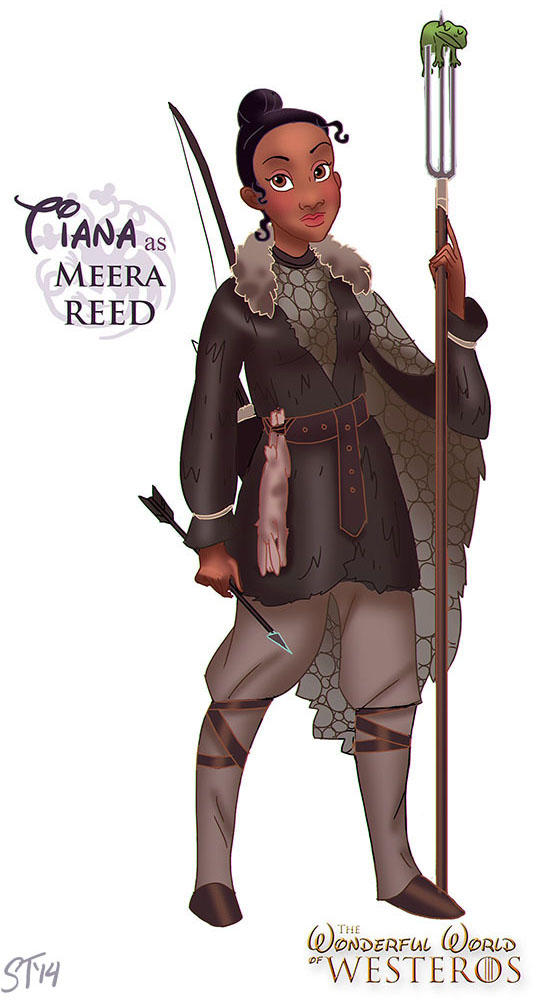 Tiana as Meera Reed by DjeDjehuti