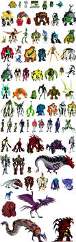 Ben 10 Omniverse Sprites by BrendanBass