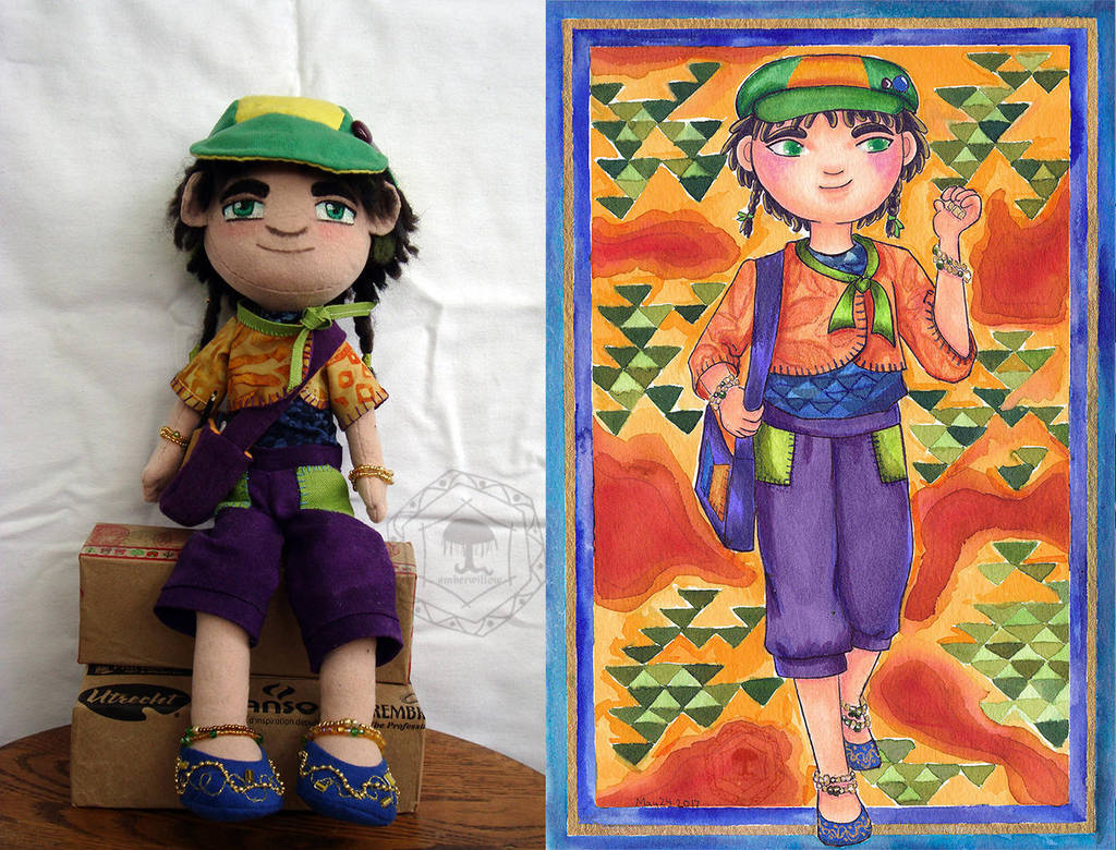 Ozias Plush doll by amberwillow