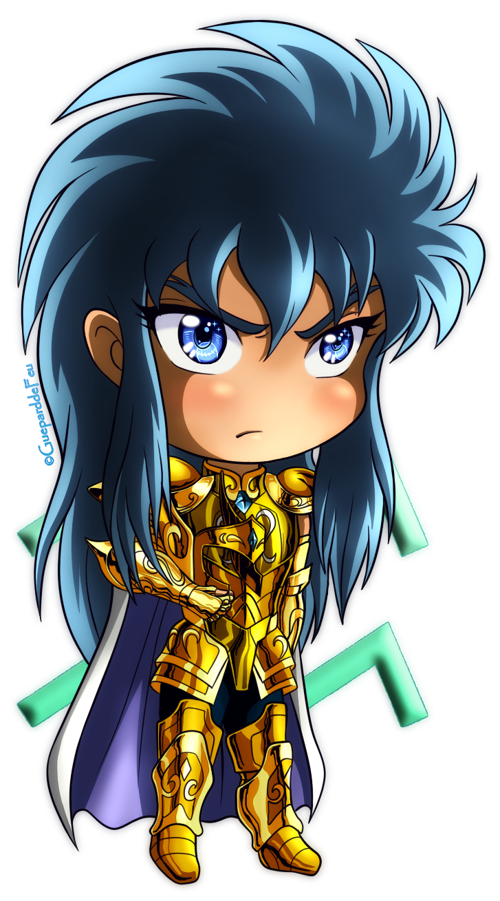Chibi Aquarius Camus by GueparddeFeu