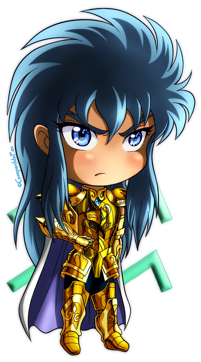 Chibi Aquarius Camus by GueparddeFeu
