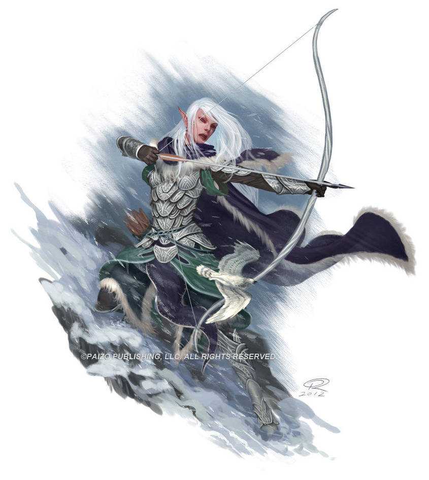 Snowcaster Elf by Akeiron Snowcaster Elf by Akeiron