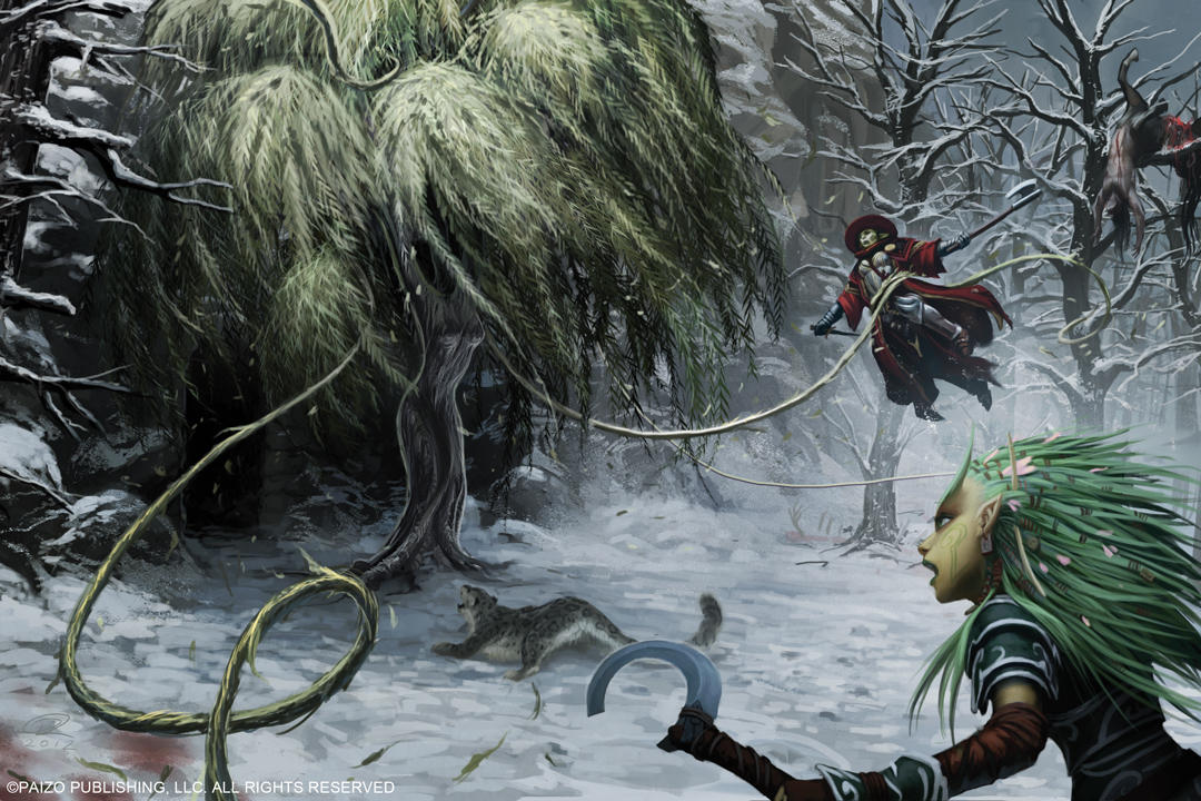 Witch Tree Battle by Akeiron Witch Tree Battle by Akeiron