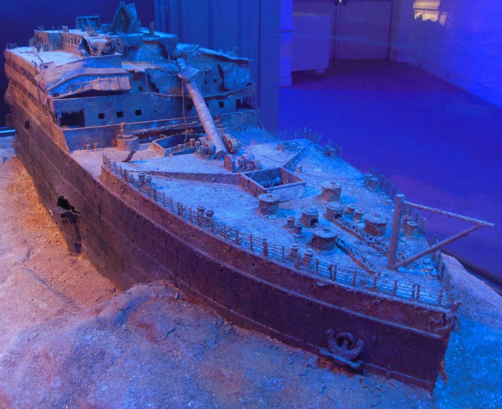 RMS Titanic Wreck - Bow Section by rlkitterman