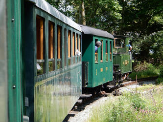 Llanfair Caereinion to Castle Caereinion by rlkitterman