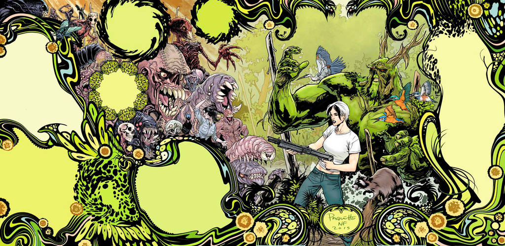 Snyder's (and I) Deluxe Swamp Thing Hardcover by YanickPaquette