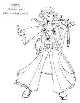 Lines: Battle Mage Book by Jateshi