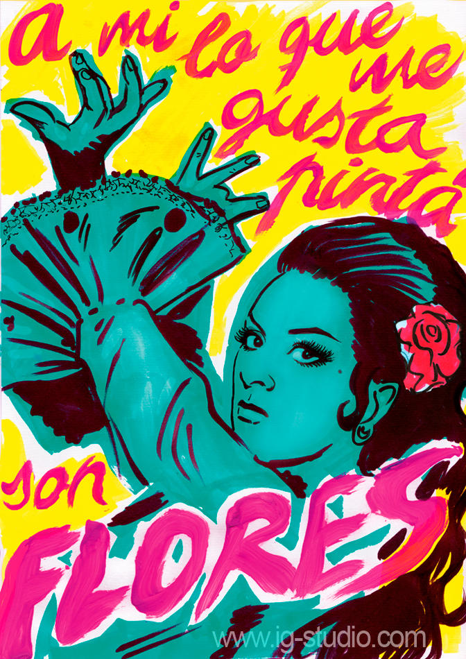 Lola Flores y el arte moderno by soyivang