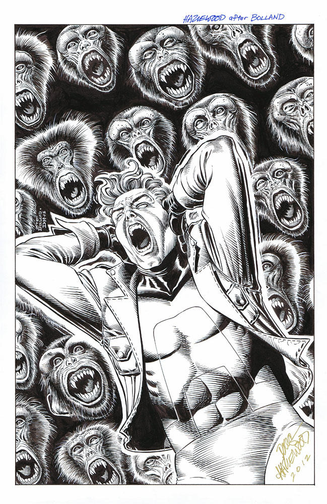 ANIMAL MAN #2 Cover Recreation Bolland - HAZLEWOOD by DRHazlewood