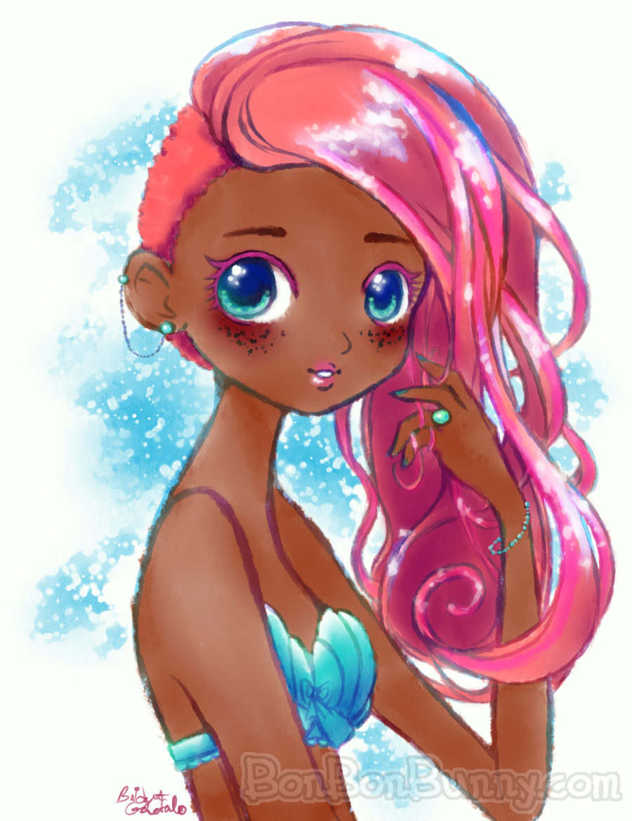 Mermaid Treasure for #Mermay by Bon-Bon-Bunny