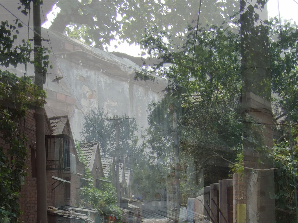 Just an ordinary hutong street by marjoleink