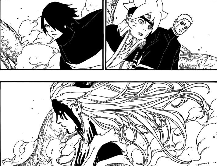 Naruto Boruto Sasuke Vs Momoshiki By Weissdrum On Deviantart.