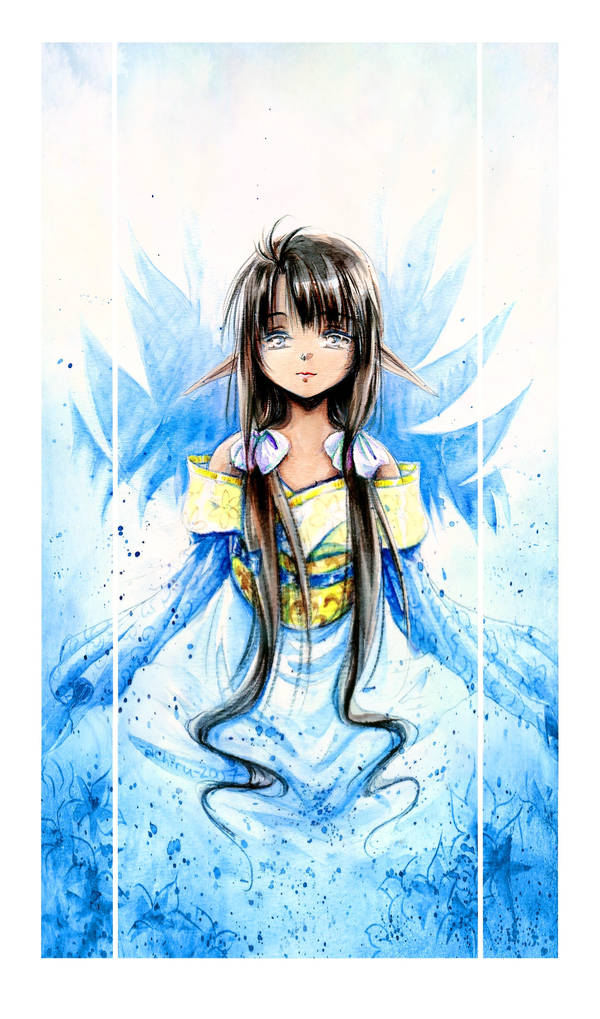 Ice Lotus by Achiru-et-al