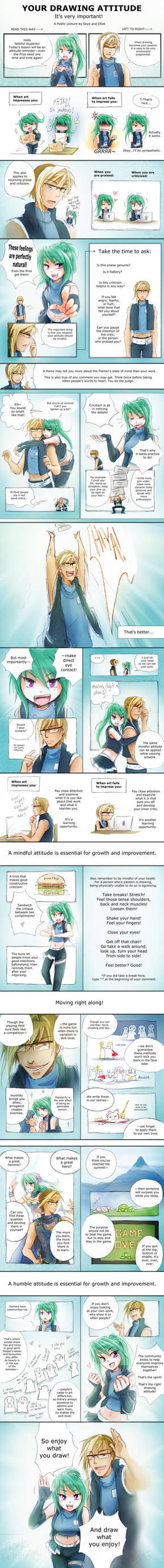Your Drawing Attitude by Achiru-et-al