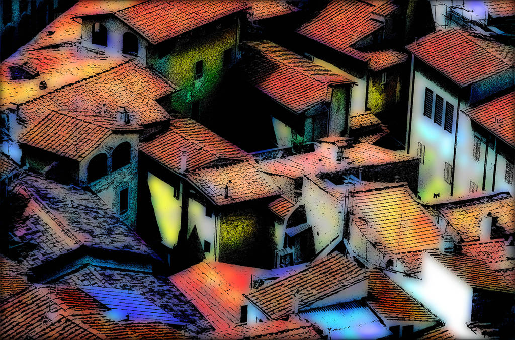 Roofs Of Florence by brut