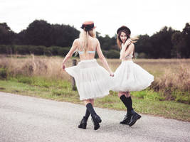 Skipping by Queen-Kitty