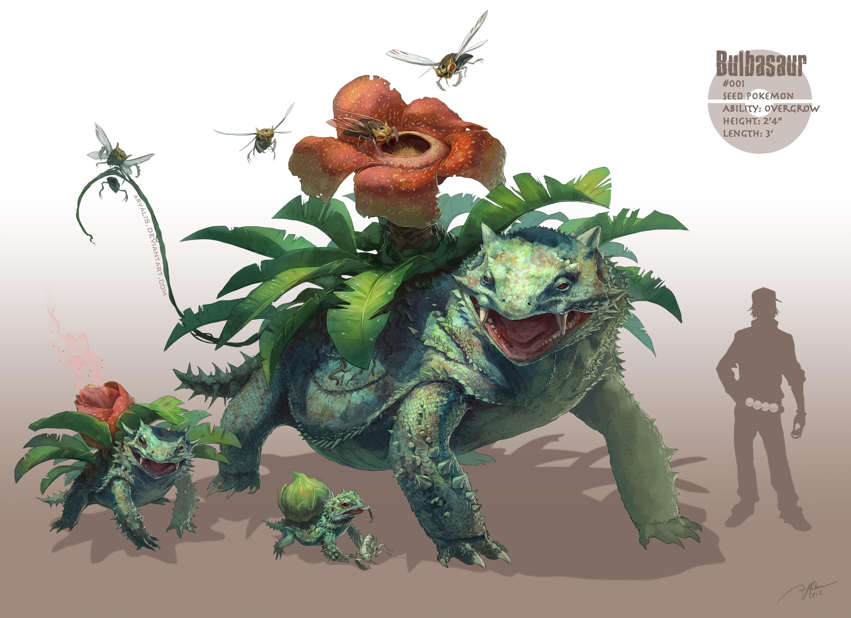 -Bulbasaur- by arvalis