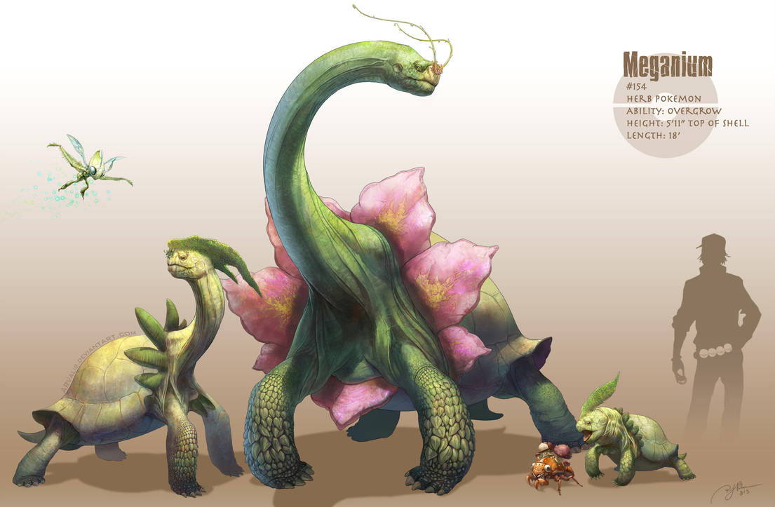 -Meganium- by arvalis