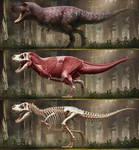 Tyrannosaurus rex-2018 by arvalis