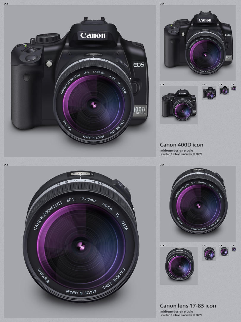 Canon 400D + lens 17-85mm by DDrDark