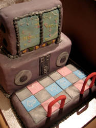 DDR machine cake, no. 2 by tanmei