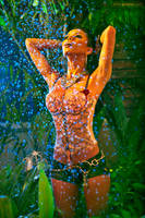 Blue Rain by stefangrosjean