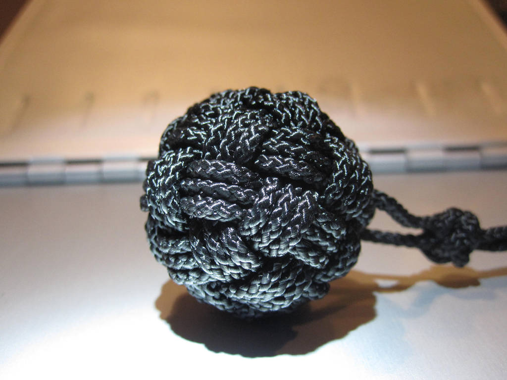 45 Face Globe Knot by demuredemeanor
