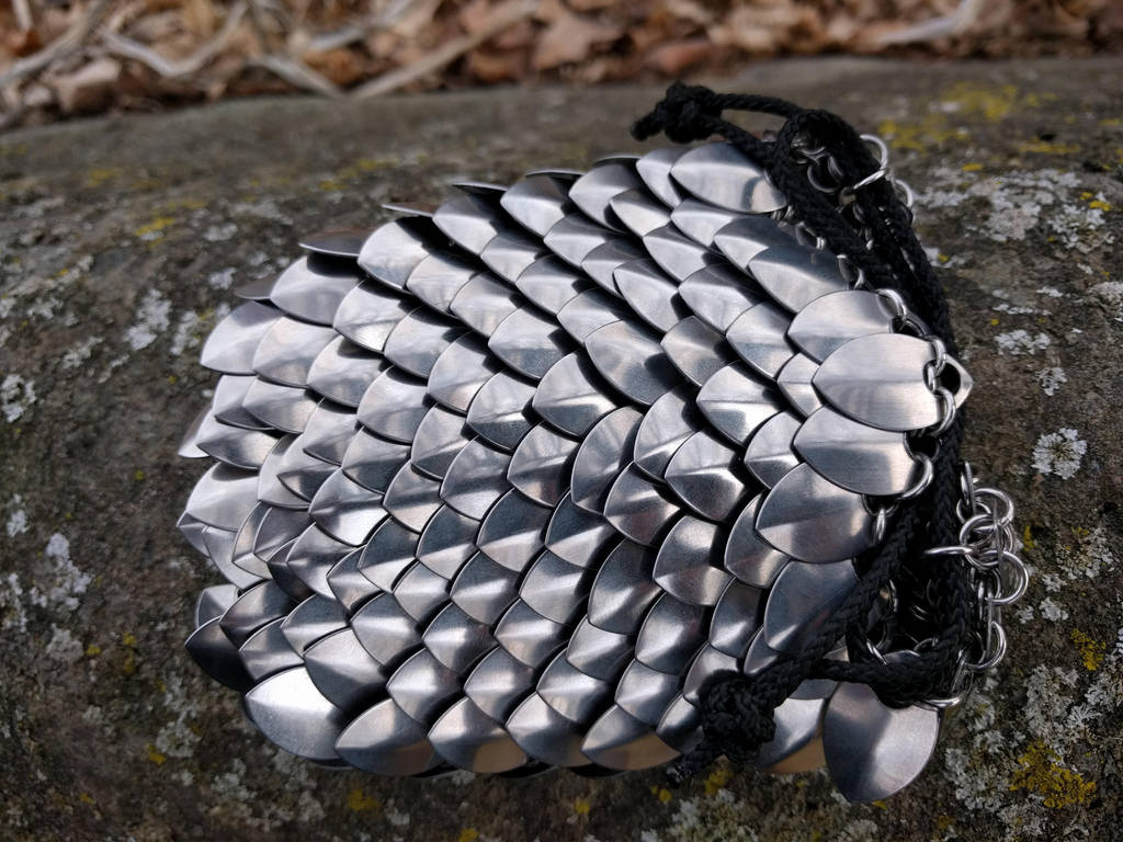 Steel Small Scale Pouch - Empty by demuredemeanor