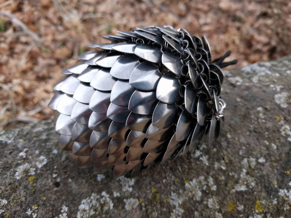 Steel Small Scale Pouch - Full by demuredemeanor