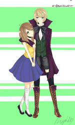 Hina Uzai And Alois Trancy by A-Aani