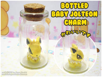 Bottled Baby Jolteon by MoogleGurl