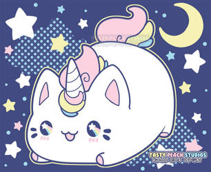 TPS: Meowchi 'Mewnicorn' Plush and Tee design by MoogleGurl