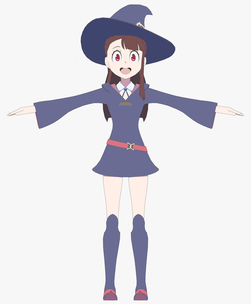 Akko WIP by Poribo