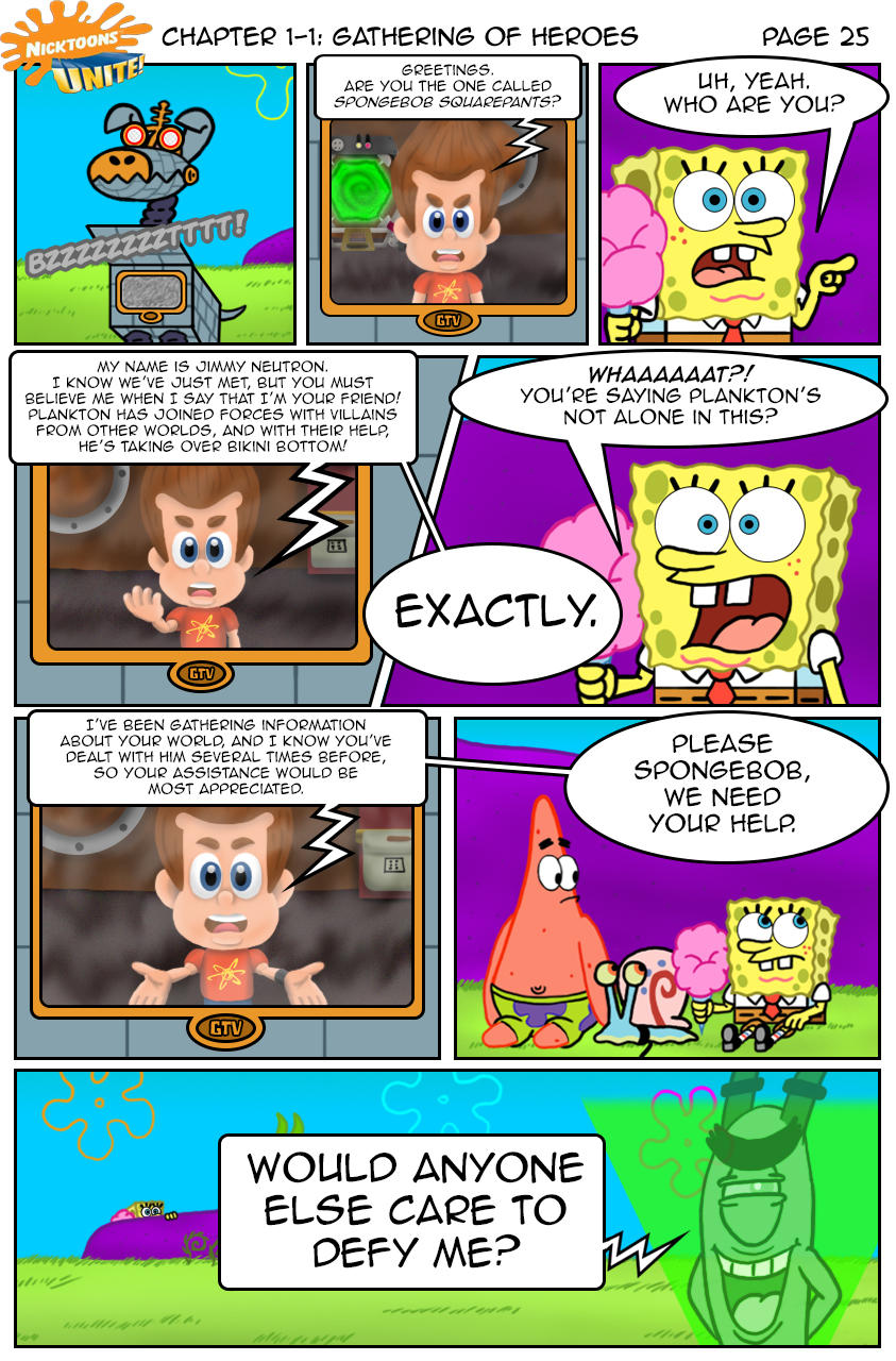 Nicktoons Unite! - Chapter #1 Issue #1 (Page 25) by AleMon1097