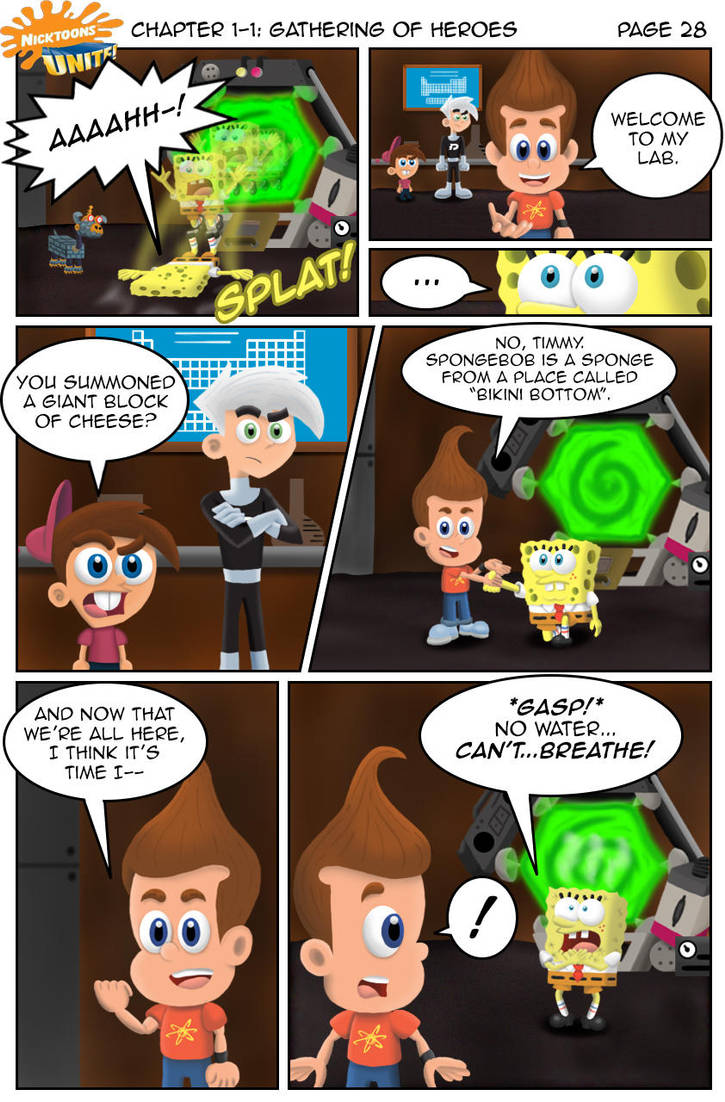 Nicktoons Unite! Chapter 1 Issue 1 (Page 28) by AleMon1097 on