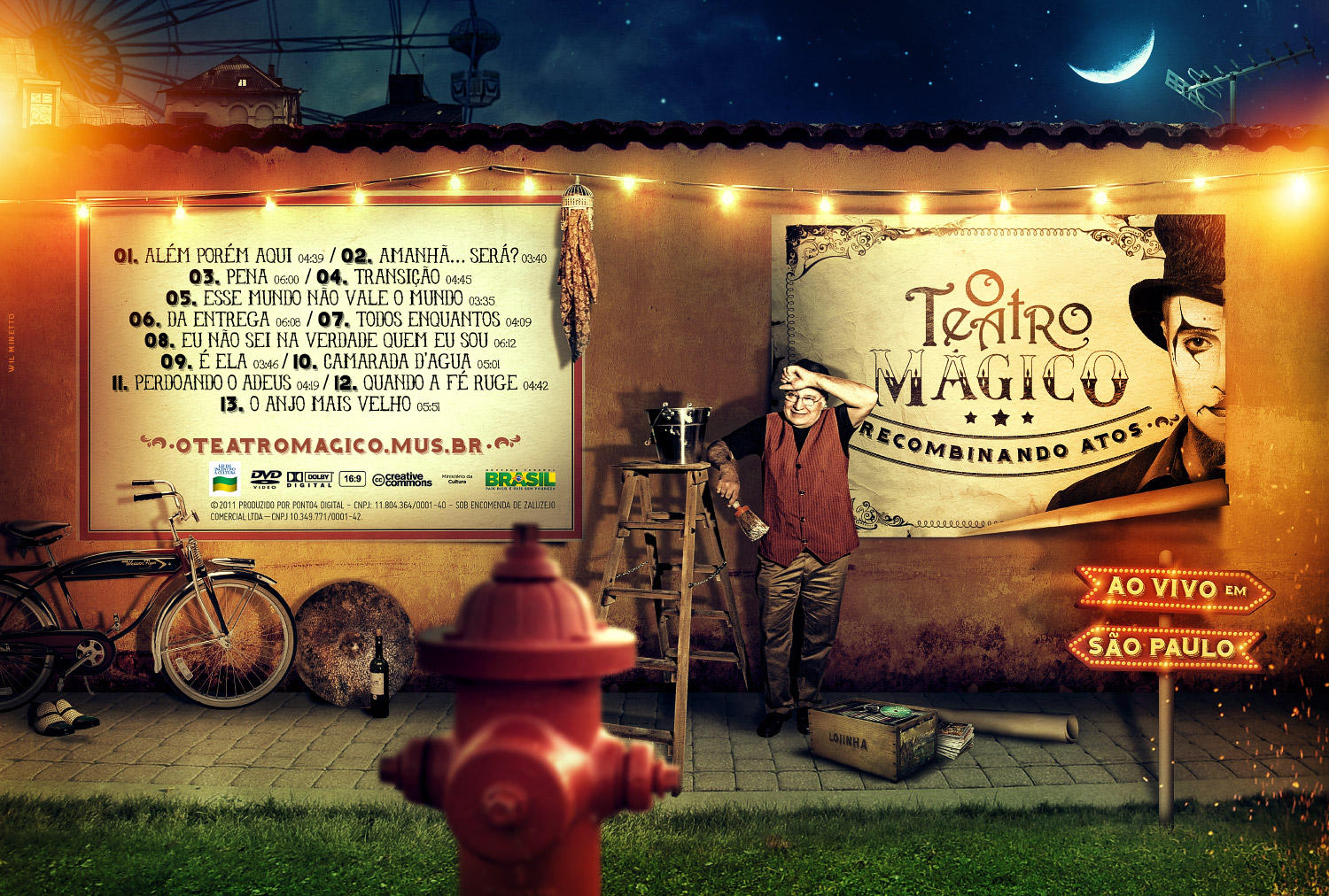 O Teatro Magico / Recombinando Atos by wilminetto