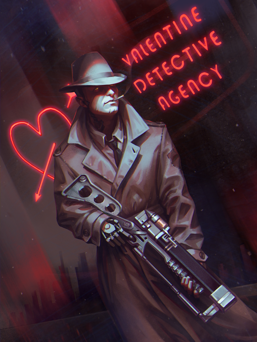 Nick Valentine by inSOLense r/ImaginaryFallout