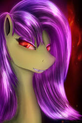 Vampire Fluttershy by Bluenight01