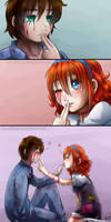 Siblings Kiss - (Mini Comic) - Samly by CamyWilliams9