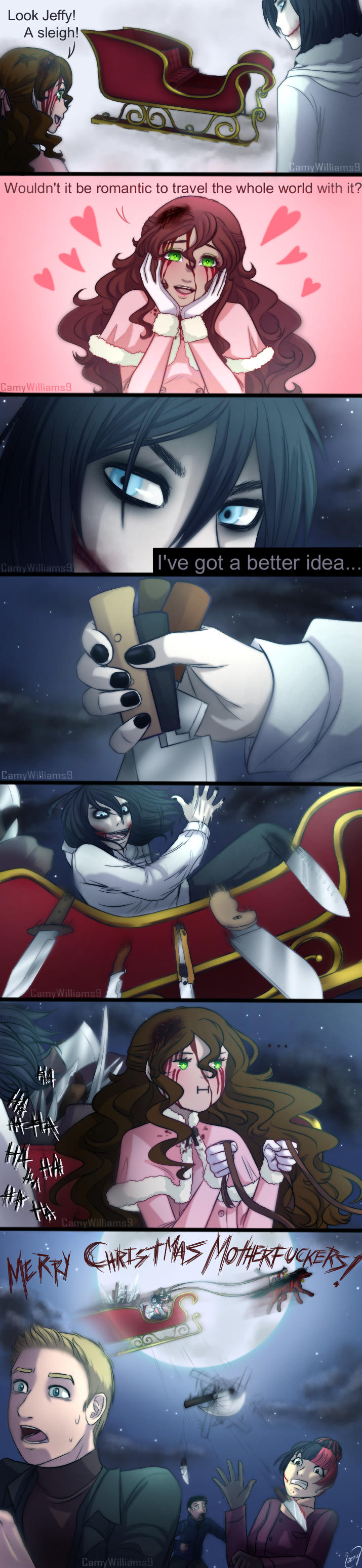 - Collab - Creepy Christmas! by CamyWilliams9 on DeviantArt