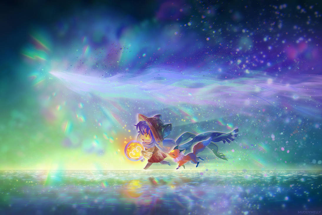 OneShot | Niko (Cat-Child) + Rue (Fox) + You! by muddymelly