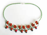 Ladybug Necklace by Mimi-Mushroom