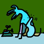 handimal with fleas by muffaelucciole