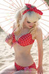 Frankii and Zara - beach 04 by wrightphoto