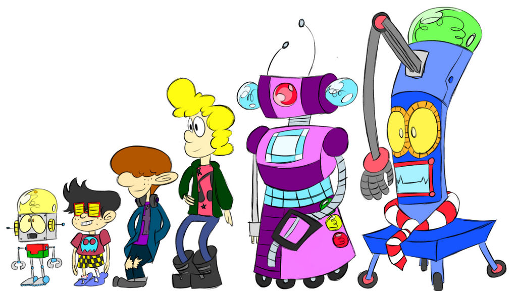 Robot Jones Fanmade Reboot Character sheet 1 by StarDustQueen42 on