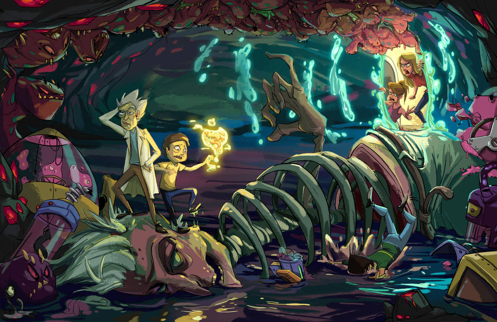 Skeletons in Rick's Closet by sleepy-KC