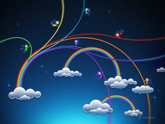 Rainbows by vladstudio