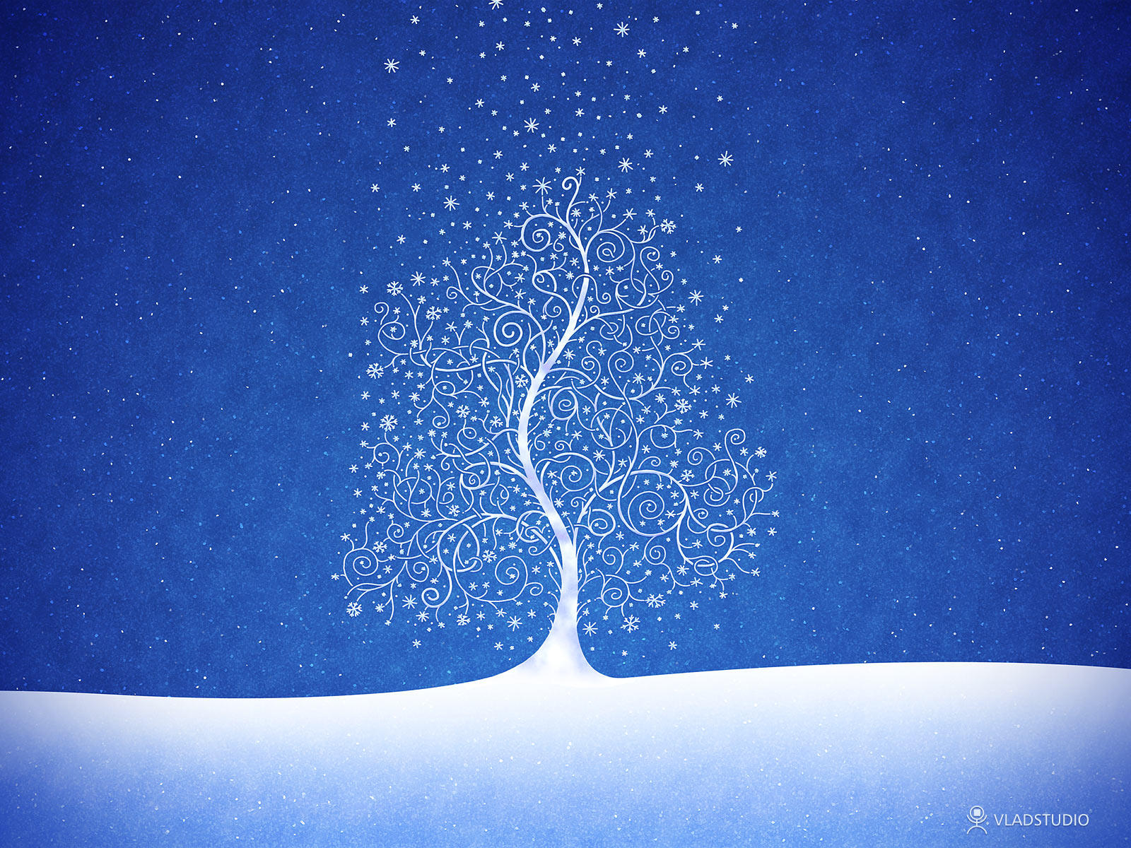 Where Snowflakes Are Born by vladstudio